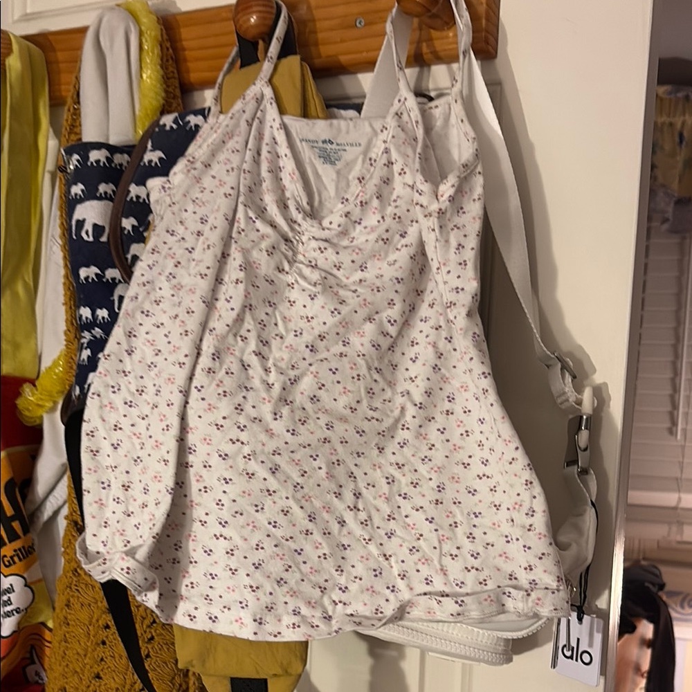 Brandy Melville polka dot Archie tank